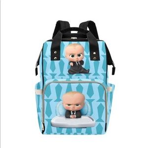Boss baby diaper bag click to order